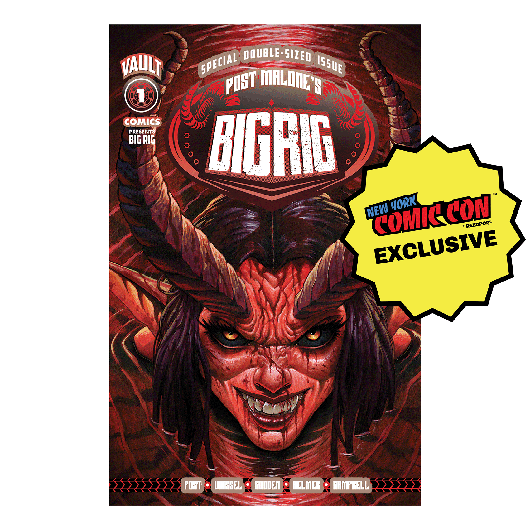 BIG RIG #1 • NYCC Exclusive • Pete Carroll Cover