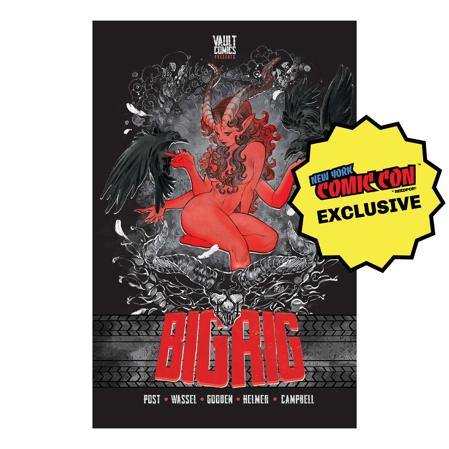 BIG RIG #1 • NYCC Exclusive • Peach Momoko Cover