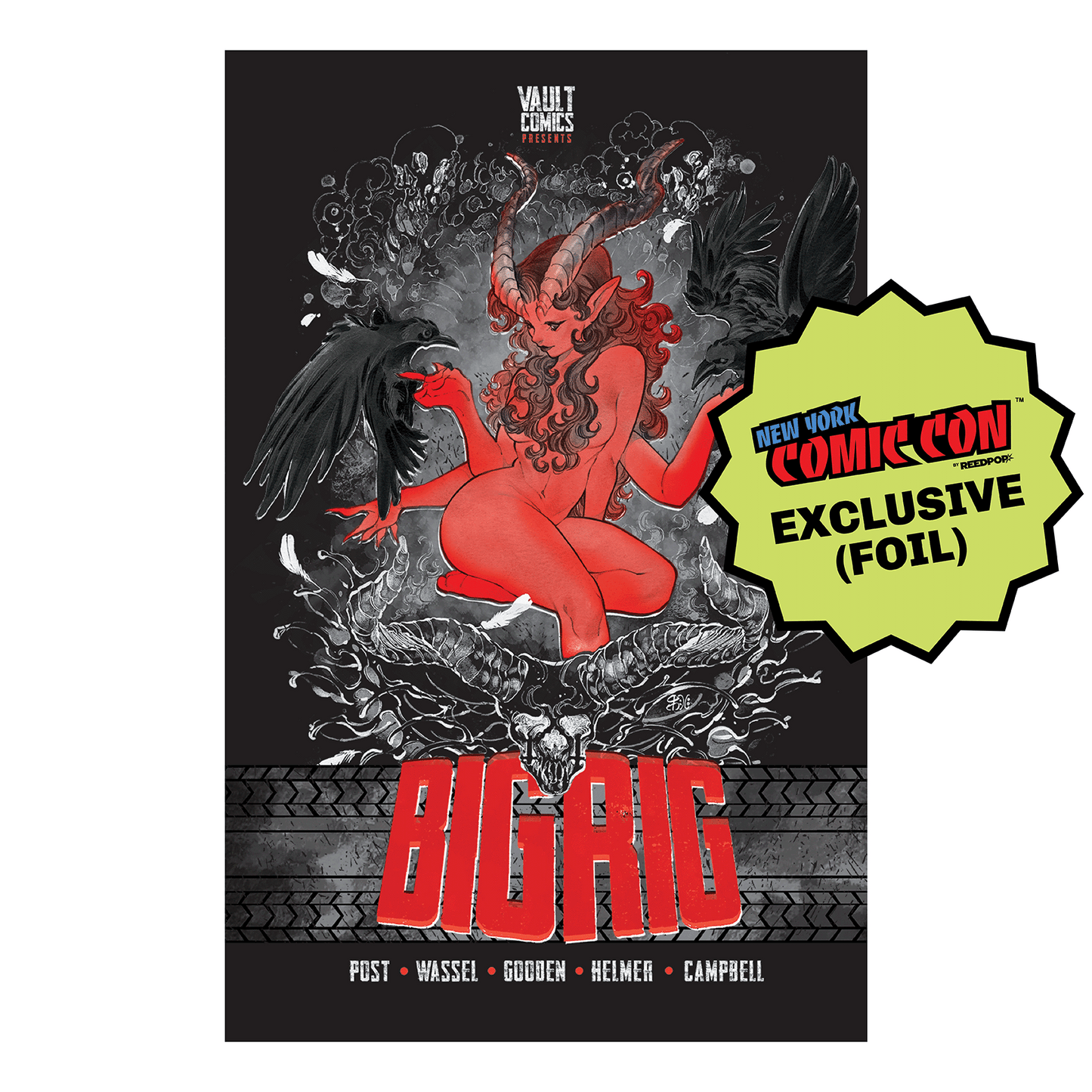 BIG RIG #1 • NYCC Exclusive • Peach Momoko Cover (Foil)